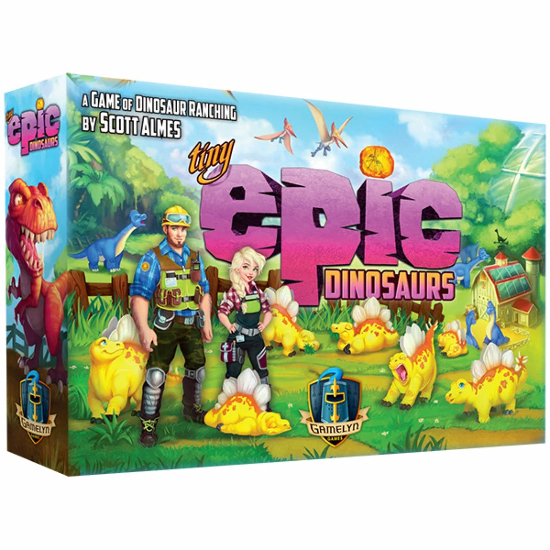 New 🎉 Gamelyn Games Tiny Epic Dinosaurs Board Games ❤️ 3 Gamelyn Games Tiny Epic Dinosaurs Board Games