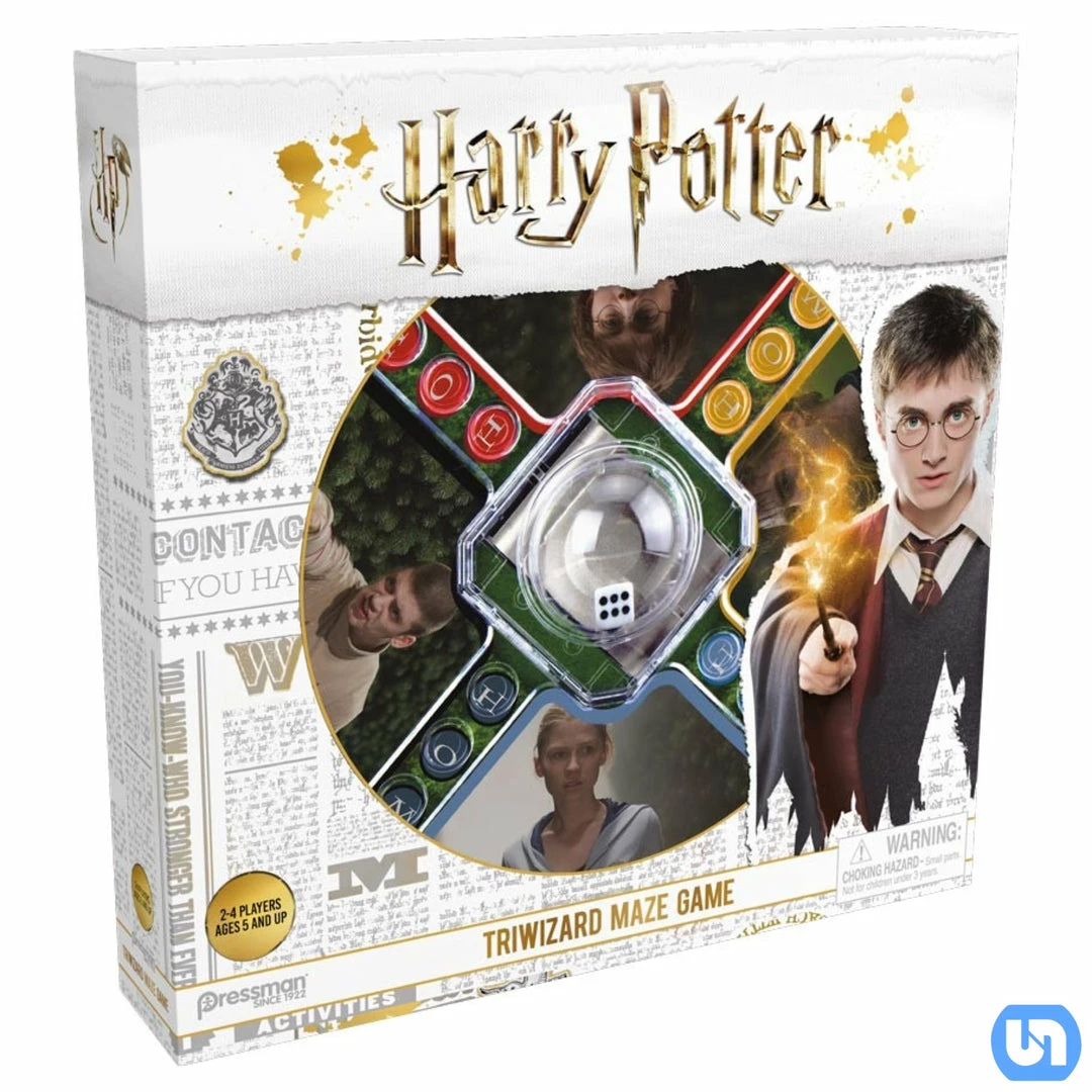 New ๐ Pressman Toy Board Games Harry Potter: Triwizard Maze Game ๐ 3 Pressman Toy Board Games Harry Potter: Triwizard Maze Game