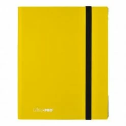 Ultra Pro: 9 Pocket Pro-Binder - Lemon Yellow Supplies