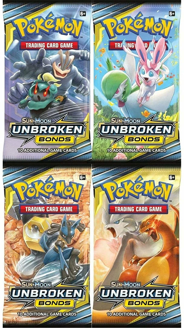 Best Pirce ๐ฅ TCGs Pokemon TCG: Sun & Moon Unbroken Bonds Booster Pack ๐ฏ 4 TCGs Pokemon TCG: Sun & Moon Unbroken Bonds Booster Pack