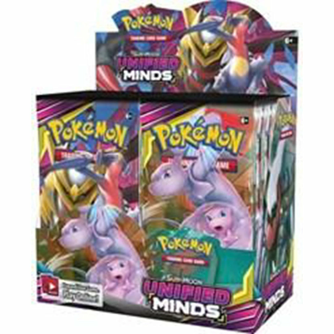 Outlet π TCGs Pokemon: Sun & Moon Unified Minds Booster Box β 3 TCGs Pokemon: Sun & Moon Unified Minds Booster Box