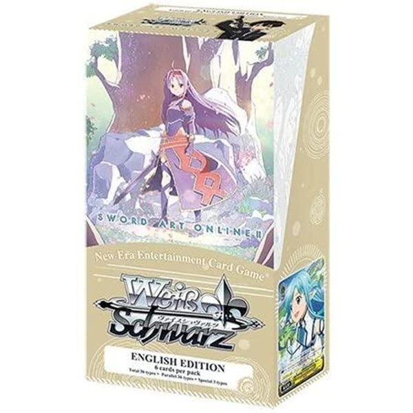 Deals ๐ BushiRoad Weiss Schwarz TCG: Sword Art Online Vol. 2 Extra Booster (English Edition) TCGs โ 3 BushiRoad Weiss Schwarz TCG: Sword Art Online Vol. 2 Extra Booster (English Edition) TCGs