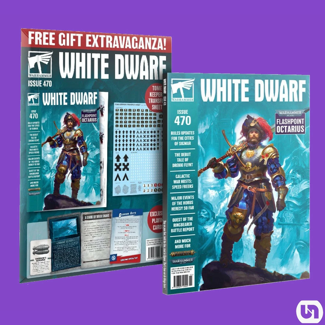 New 🛒 Games Workshop Warhammer: White Dwarf Issue 470 ⌛ 3 Games Workshop Warhammer: White Dwarf Issue 470