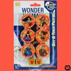 Wizkids DC HeroClix: Wonder Woman 80th Anniversary Dice & Token Pack Miniatures