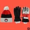 Bioworld Pokemon: Youth Beanie & Ski Gloves Combo