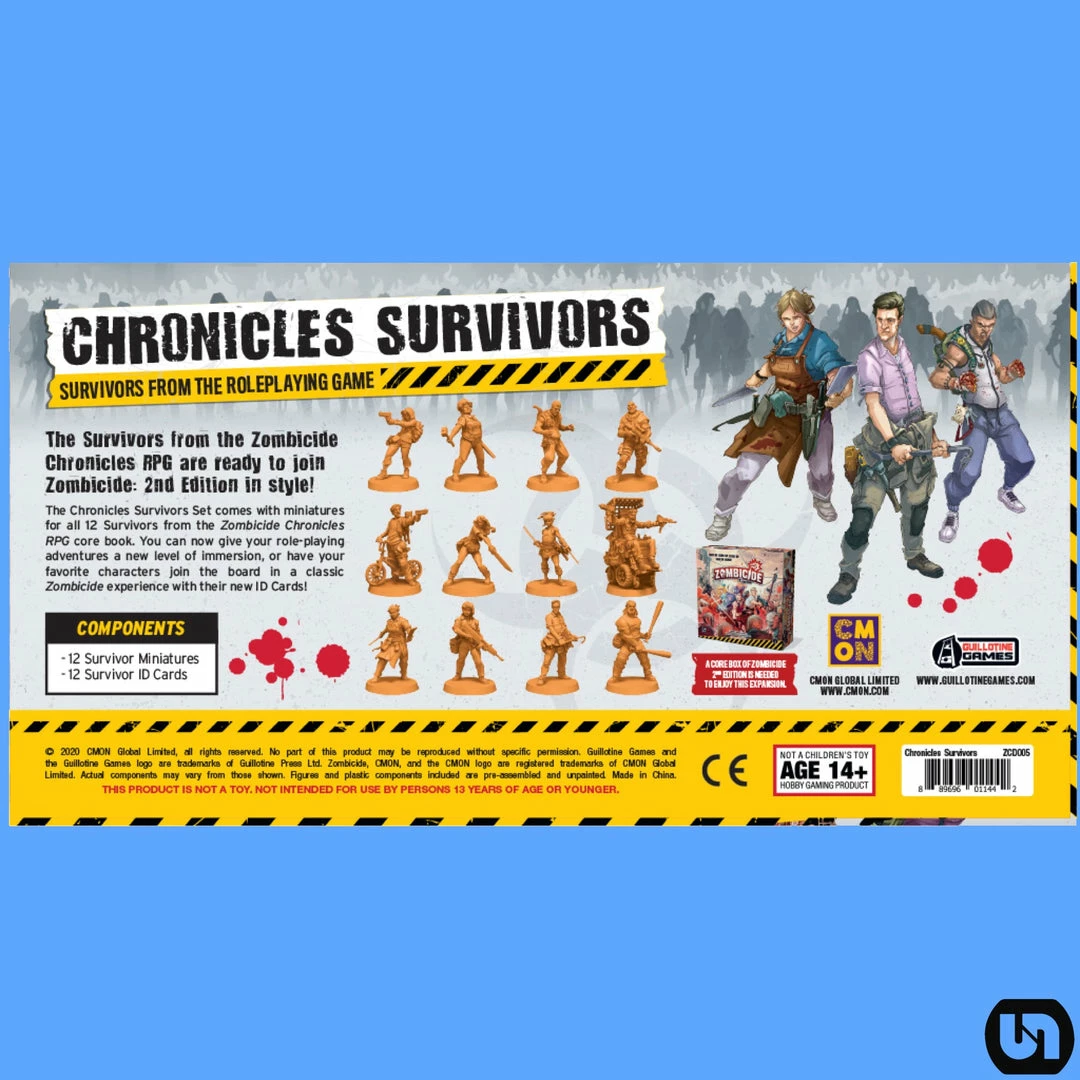 Flash Sale ๐ CMON Global Limited Zombicide: Chronicles RPG - Survivor Set 2nd Edition ๐ 4 CMON Global Limited Zombicide: Chronicles RPG - Survivor Set 2nd Edition