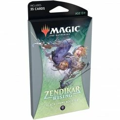 Wizards Of The Coast Magic The Gathering: Zendikar Rising Black Theme Booster TCGs
