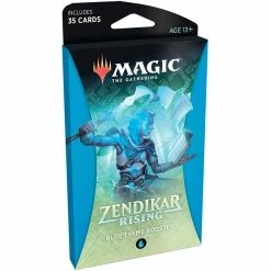 Wizards Of The Coast Magic The Gathering: Zendikar Rising Blue Theme Booster TCGs