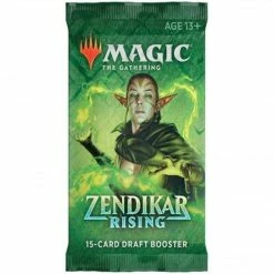 Wizards Of The Coast Magic The Gathering: Zendikar Rising Draft Booster Pack